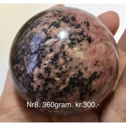 Rhodonit kugle-8