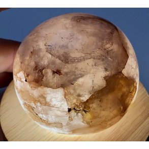 Hematoid kvarts / ild kvarts kugle-7