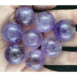 Ametyst sm kugle 19-20gram. 23,5mm. 