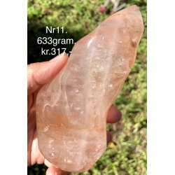 Hematoid kvarts / ild kvarts flamme-11