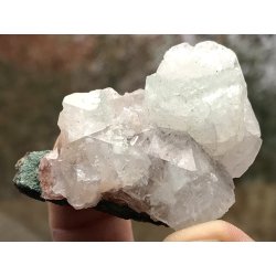 Smukke natur Apophyllit fra Indien -36