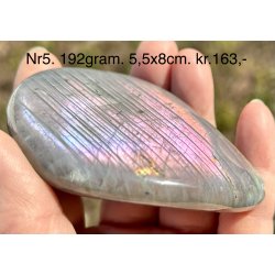 Labradorit pink/lilla flash Freeform-5