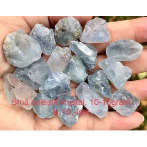 Natur r� Sm� celestit krystal 