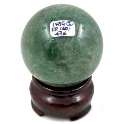 Grn jordbr kvarts kugle-2