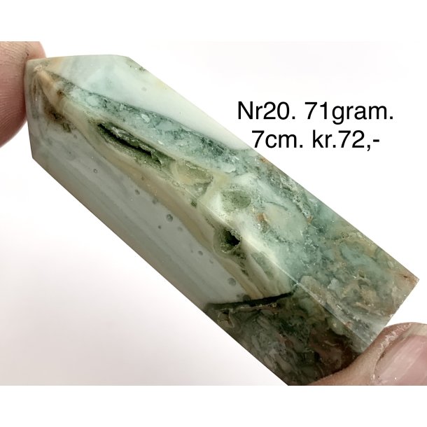 Grn Flourit opal trn-20