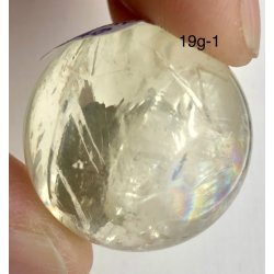 Sm citrin kugle. 19gram, 24mm.