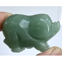 Grn aventurin. 2x3x5cm. 