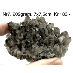 Rgkvarts krystal klynge-7