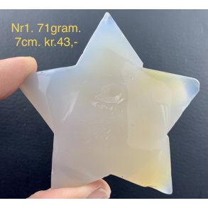 Blomster agat stjerne-1