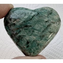 Amazonit med rgkvarts hjerte-14
