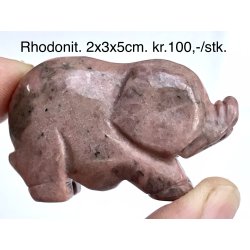 Rhodonit. 2x3x5cm. 