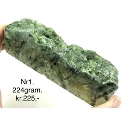 1/2 poleret + 1/2 r Prehnit trn-1