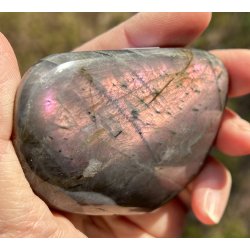 Labradorit pink/lilla flash Freeform-4