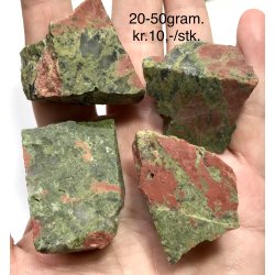 Natur r� unakit, 20-50gram