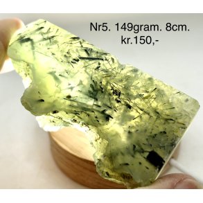 1/2 poleret + 1/2 r Prehnit trn-5