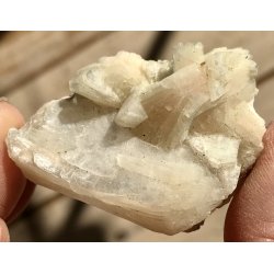 Smukke natur Apophyllit fra Indien -53