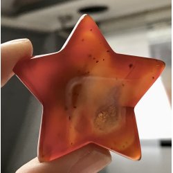 Druzy karneol stjerne-9