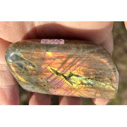 Labradorit pink/lilla flash Freeform-3