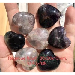 Regnbue flourit. 30x30x15mm