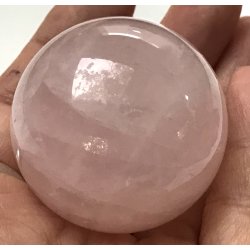 Rosakvarts kugle-1
