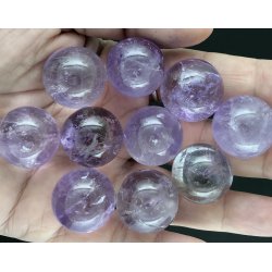 Ametyst sm kugle 13-14gram. 21mm