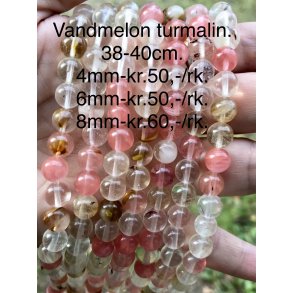 Vandmelon turlin. 8mm. 