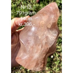 Hematoid kvarts / ild kvarts flamme-13