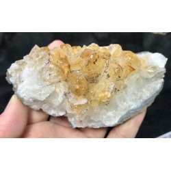 Natur r Citrin klynge, 285gram. 