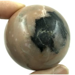 Pink zebra jaspis kugle-1