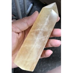 Stor honning calcit krystal trn-6