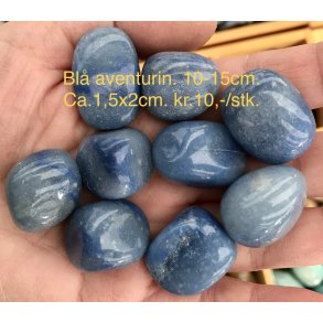 Aventurin bl lommesten