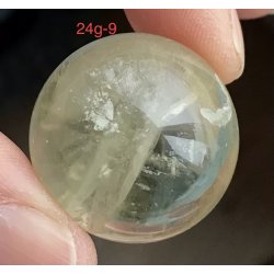 Sm citrin kugle 24gram, 26mm. 