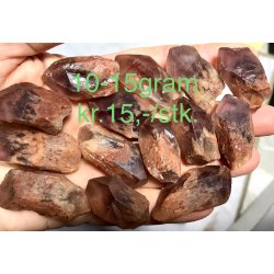 Natur r pink ametyst tand 10-15gram. 