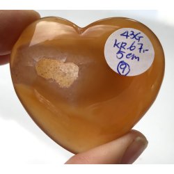 Druzy karneol hjerte-9