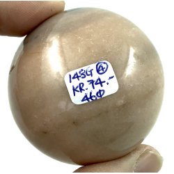 Pink zebra jaspis kugle-4