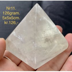 Honning calcit pyramide-11