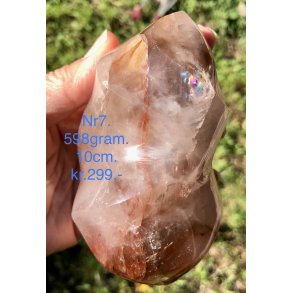 Hematoid kvarts / ild kvarts flamme-7