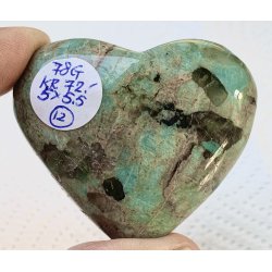 Amazonit med rgkvarts hjerte-12