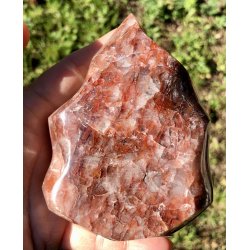 Hematoid kvarts / ild kvarts flamme-6