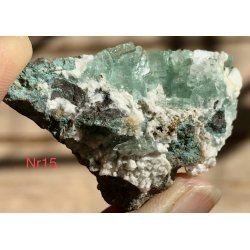 Smukke natur Apophyllit fra Indien -15