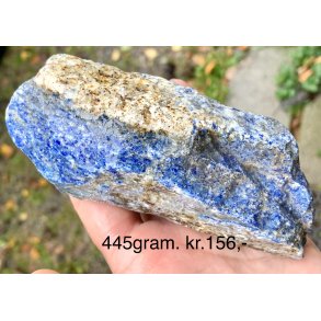 Natur r lapis lazuli, 445gram. 