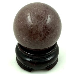 Jordb�r kvarts kugle-9