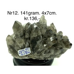 Rgkvarts krystal klynge-12