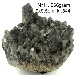 Rgkvarts krystal klynge-11