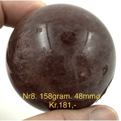 Jordb�r kvarts kugle-8