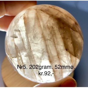 Hematoid kvarts / ild kvarts kugle-5