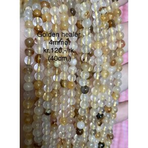 Golden healer.  4mm. 