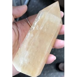 Stor honning calcit krystal trn-4