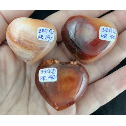 Karneol hjerte-40