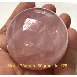 Rosakvarts kugle-4